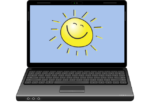 laptop-with-smiling-sun