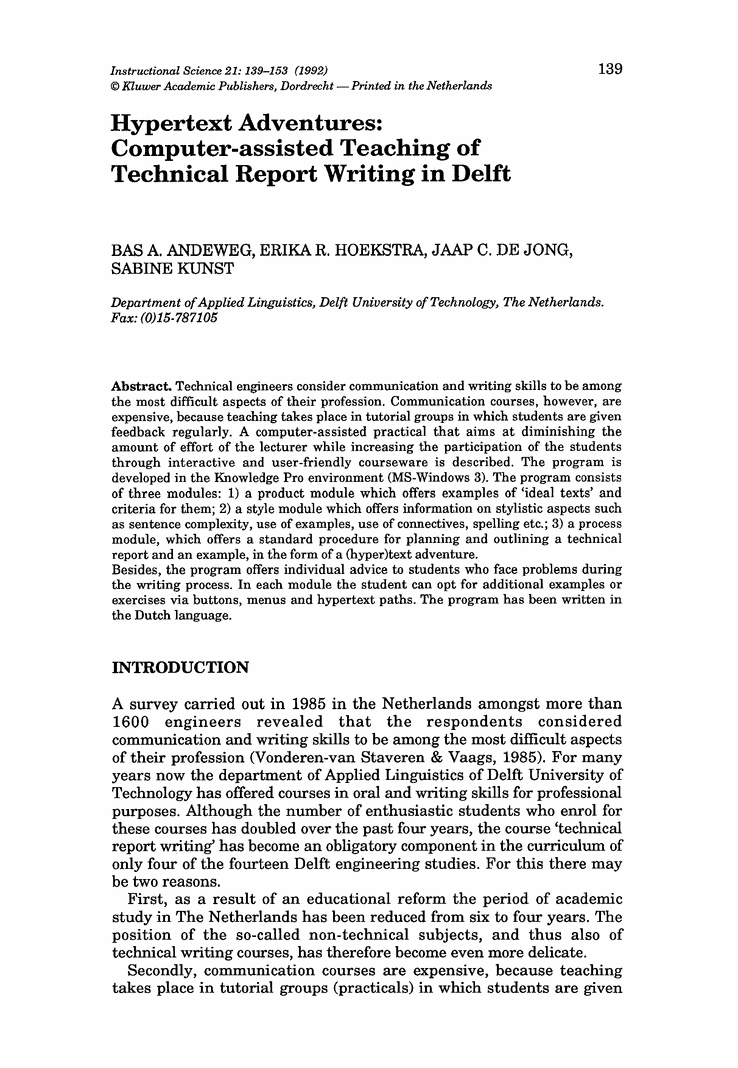 College application report writing of recommendation